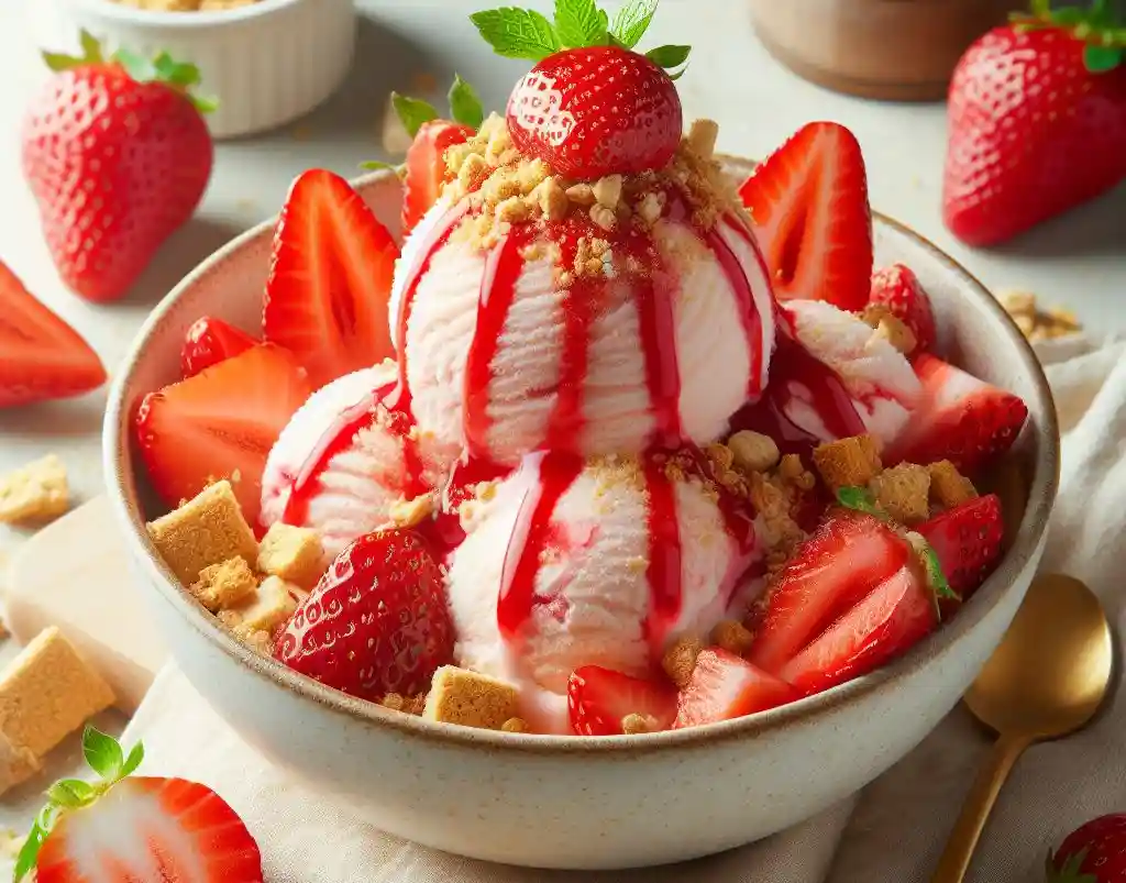 Strawberry Cheesecake Ice Cream Recipe: Crafting the Perfect Scoop