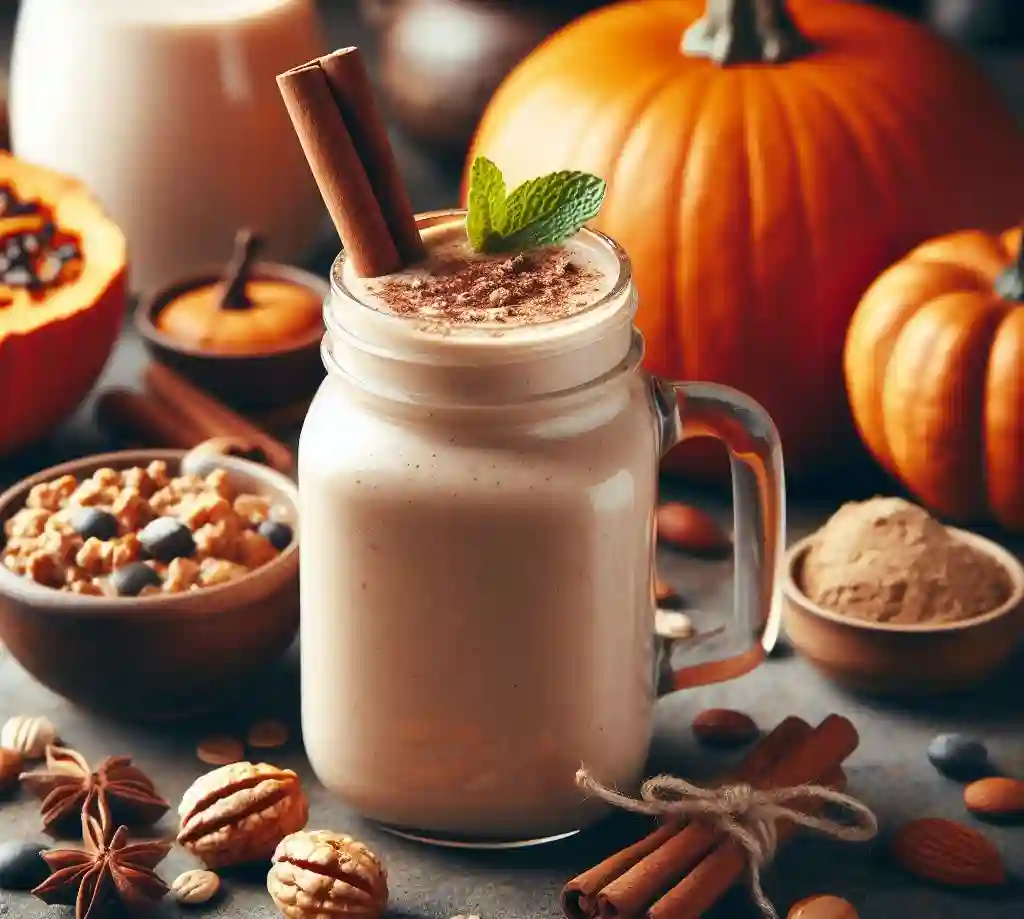 Vegan Pumpkin Spice Protein Smoothie Recipe - A Delicious and Healthy treat