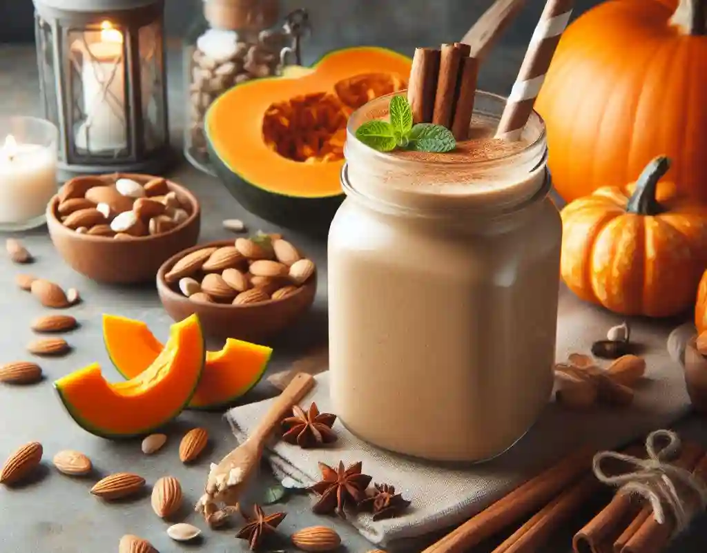 Vegan Pumpkin Spice Protein Smoothie Recipe - A Delicious and Healthy treat