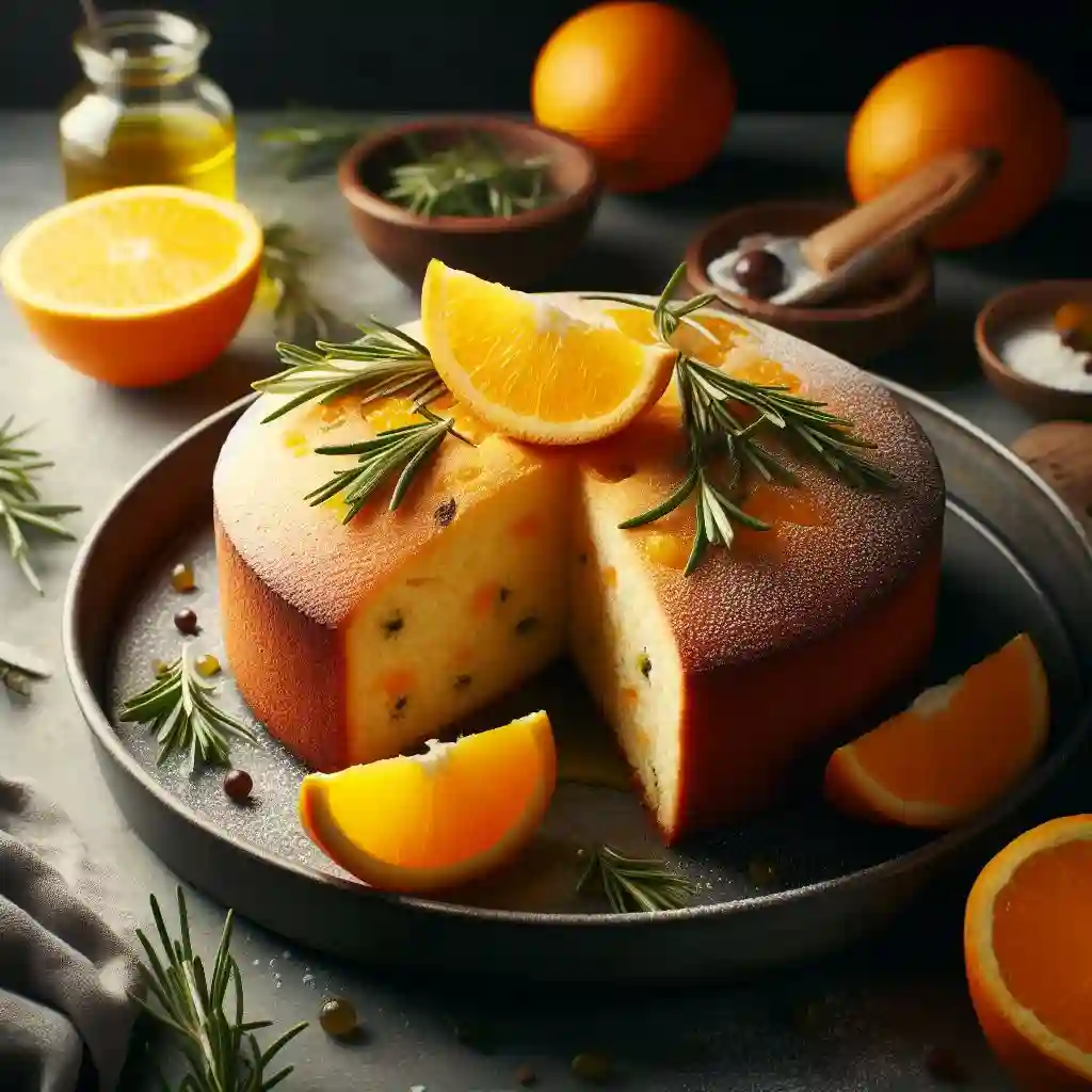 Orange Rosemary Olive Oil Cake Recipe: A Taste of the Mediterranean