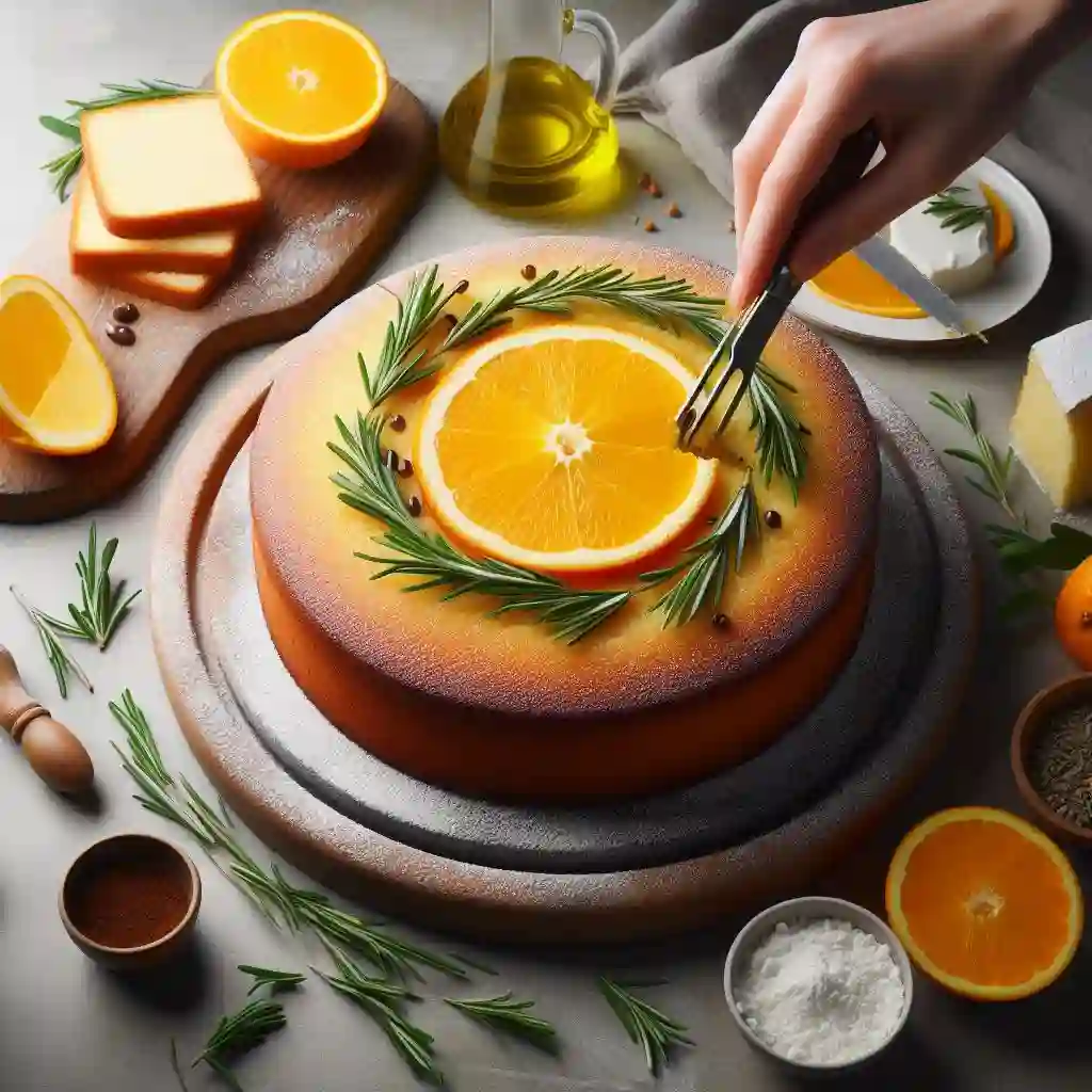 Orange Rosemary Olive Oil Cake Recipe: A Taste of the Mediterranean