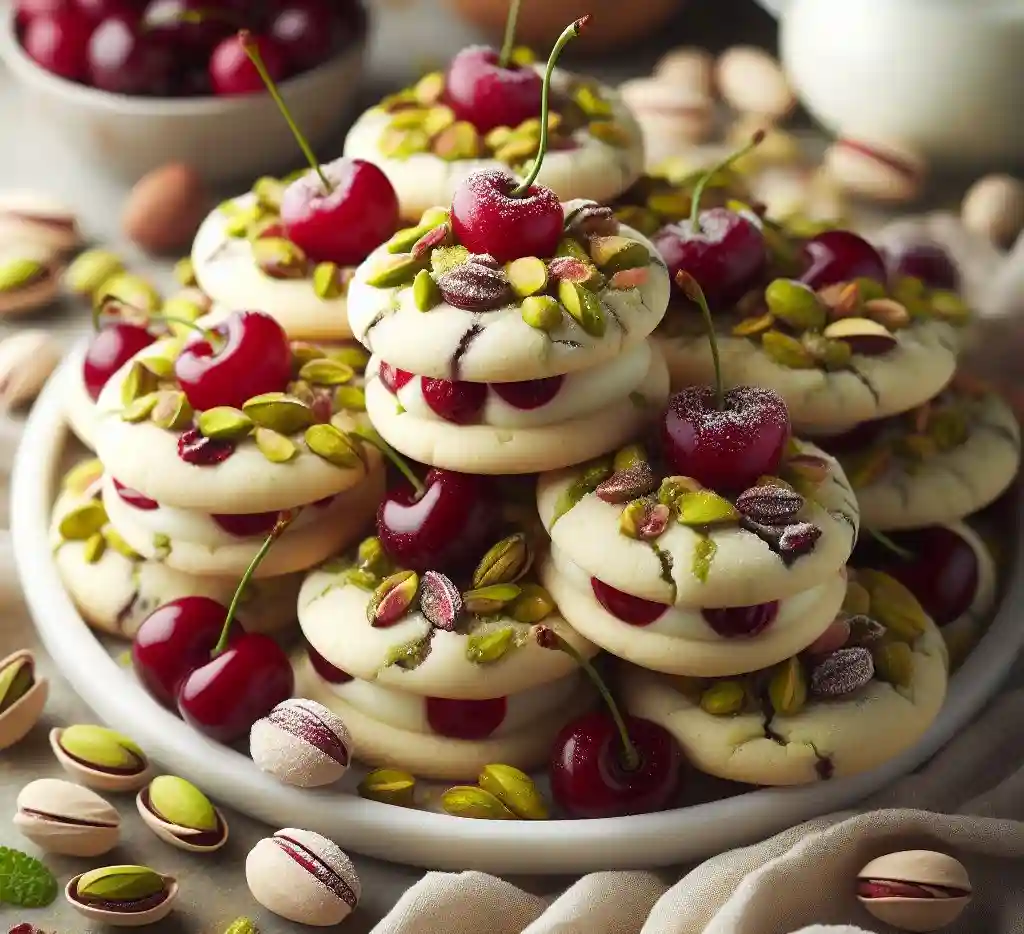 White Chocolate Cherry Pistachio Cookies Recipe: A Delicious Treat