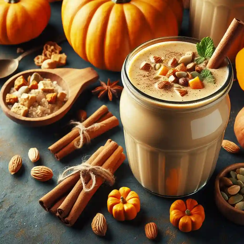 Vegan Pumpkin Spice Protein Smoothie Recipe - A Delicious and Healthy treat