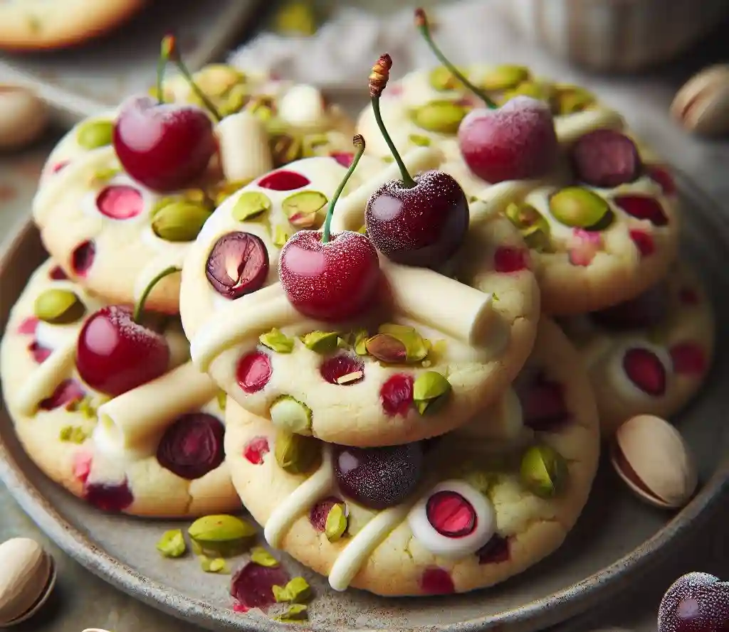 White Chocolate Cherry Pistachio Cookies Recipe: A Delicious Treat