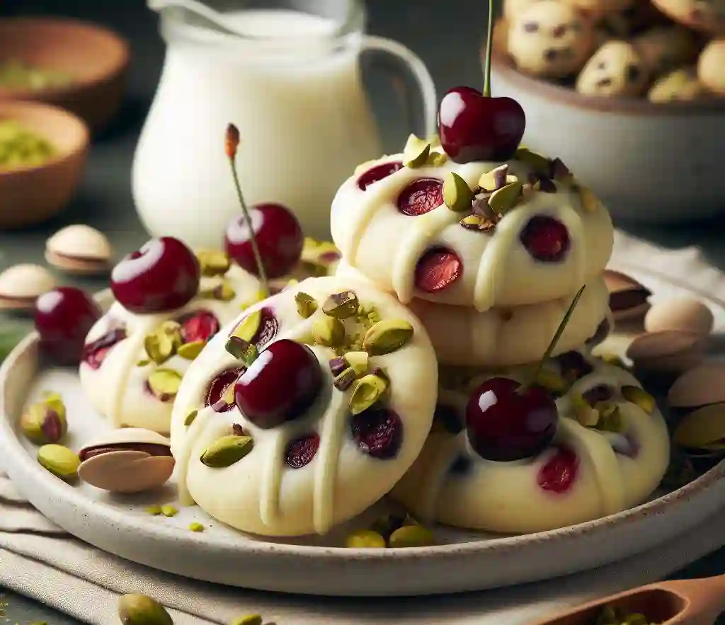 White Chocolate Cherry Pistachio Cookies Recipe: A Delicious Treat