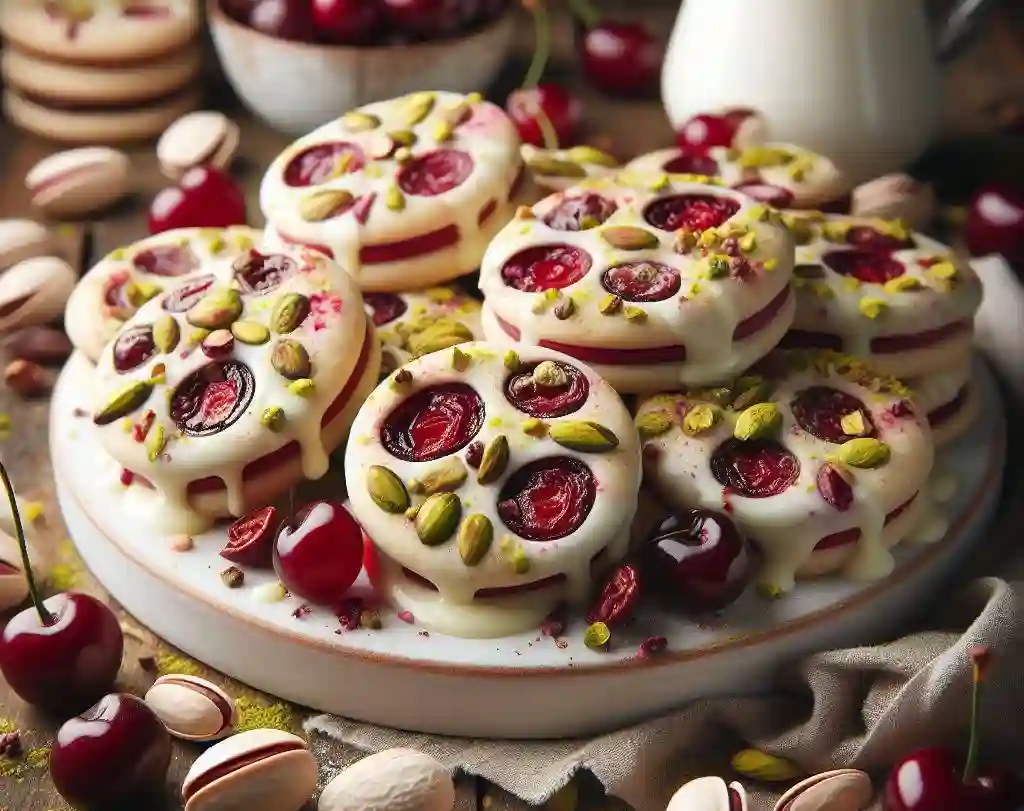 White Chocolate Cherry Pistachio Cookies Recipe: A Delicious Treat