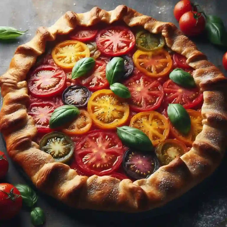 Heirloom Tomato Galette with Herbs Recipe: A Summer Delight