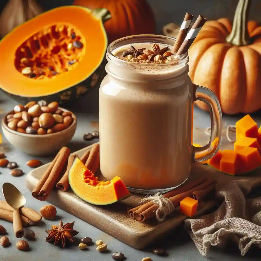 Vegan Pumpkin Spice Protein Smoothie Recipe - A Delicious and Healthy treat