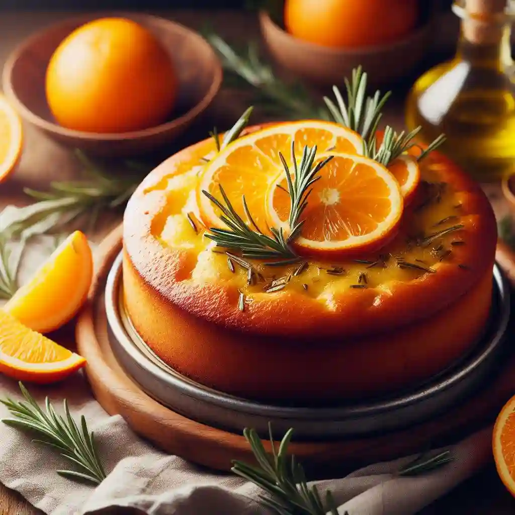 Orange Rosemary Olive Oil Cake Recipe: A Taste of the Mediterranean