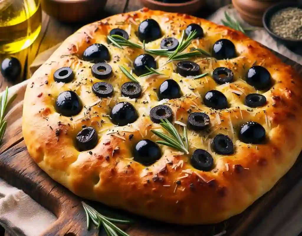 Black Olive Parmesan Focaccia Recipe: A Delicious Italian-Inspired Bread