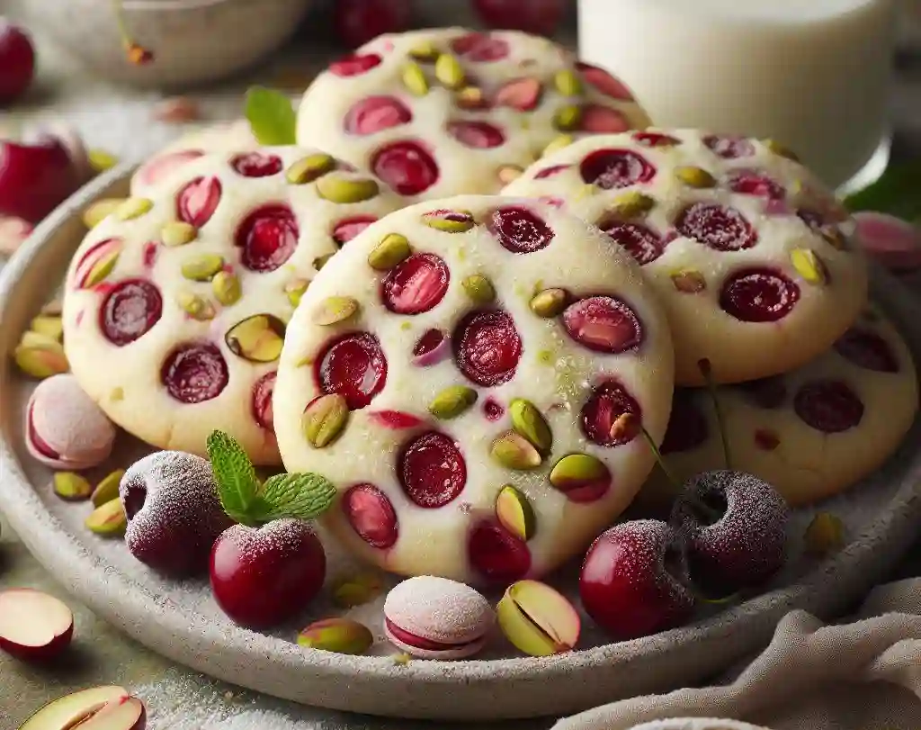 White Chocolate Cherry Pistachio Cookies Recipe: A Delicious Treat