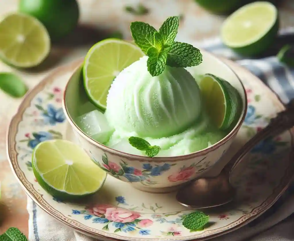 Lime Sherbet Recipe: A Refreshing and Zesty Treat