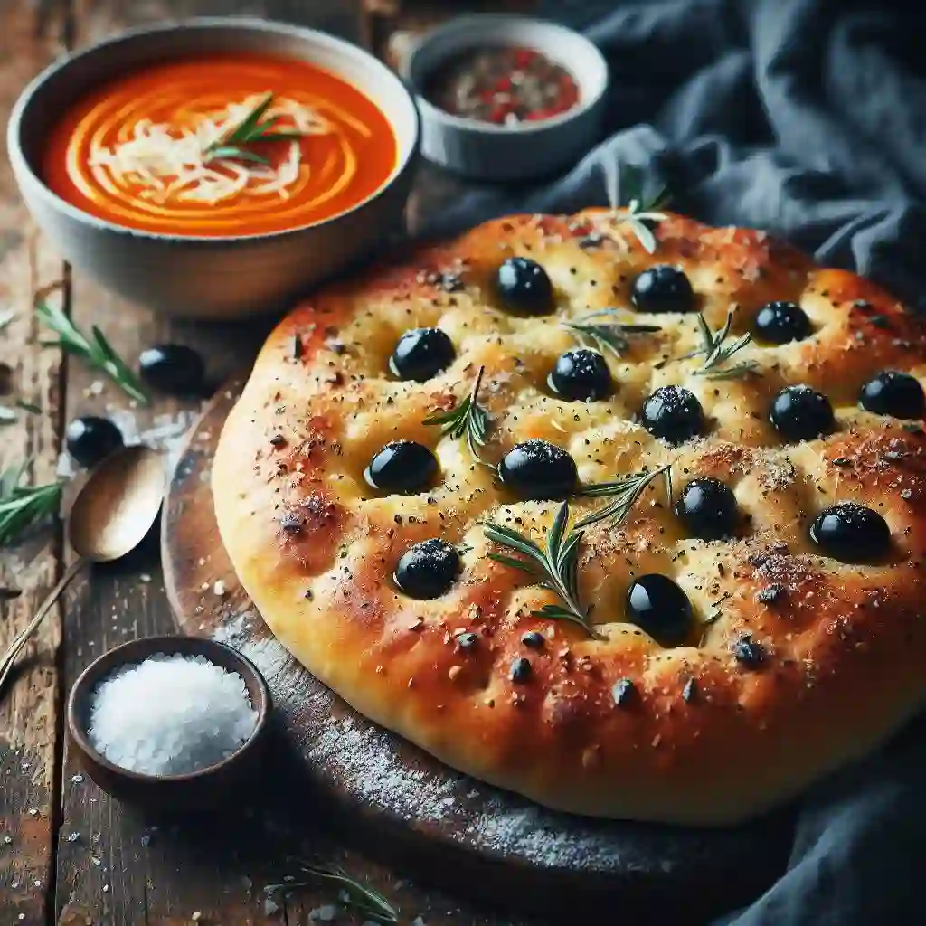 Black Olive Parmesan Focaccia Recipe: A Delicious Italian-Inspired Bread