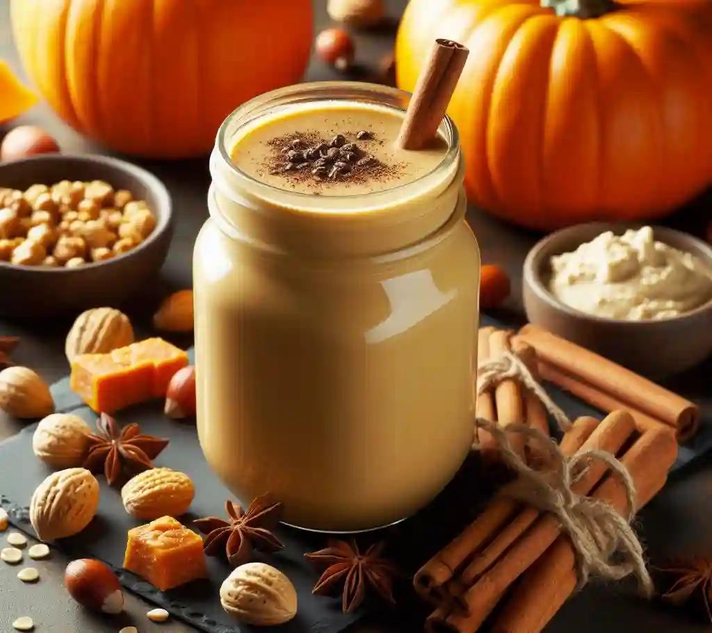 Vegan Pumpkin Spice Protein Smoothie Recipe - A Delicious and Healthy treat