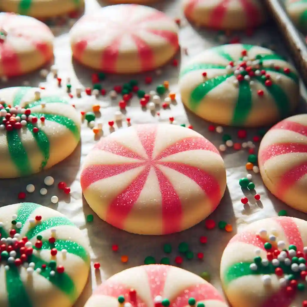 Sparkly Peppermint Sugar Cookies Recipe: A Delicious and Festive Treat