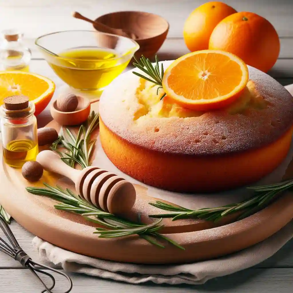 Orange Rosemary Olive Oil Cake Recipe: A Taste of the Mediterranean