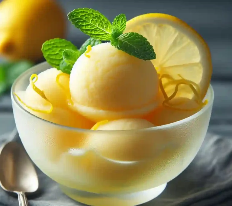 Lemon Sorbet Recipe: A Refreshing Treat for Any Occasion