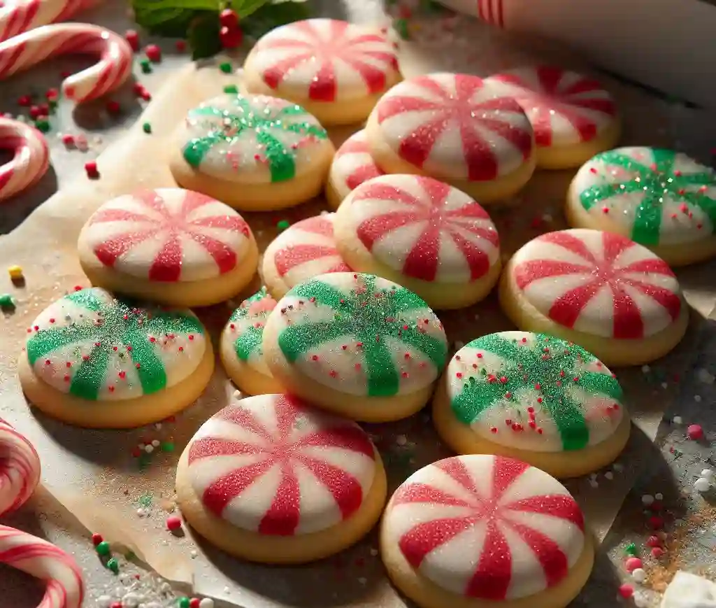 Sparkly Peppermint Sugar Cookies Recipe: A Delicious and Festive Treat