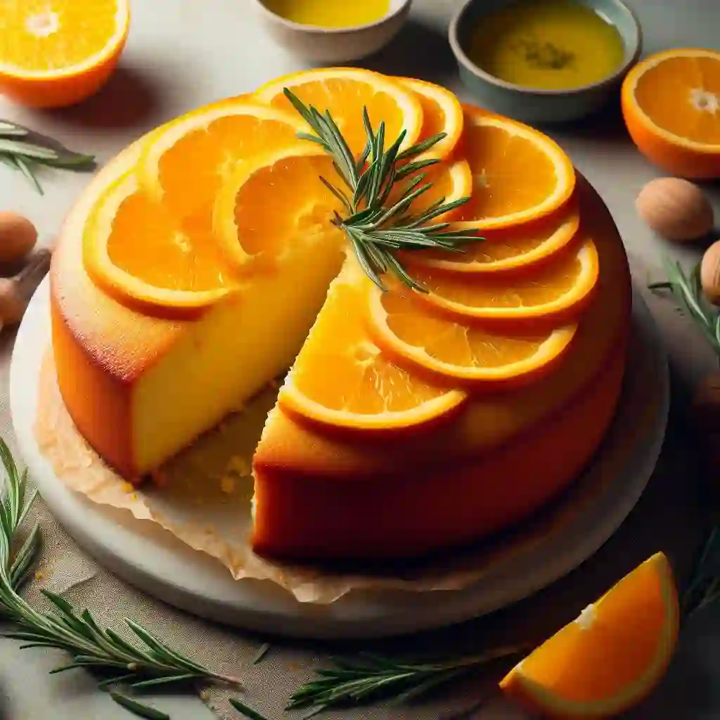 Orange Rosemary Olive Oil Cake Recipe: A Taste of the Mediterranean