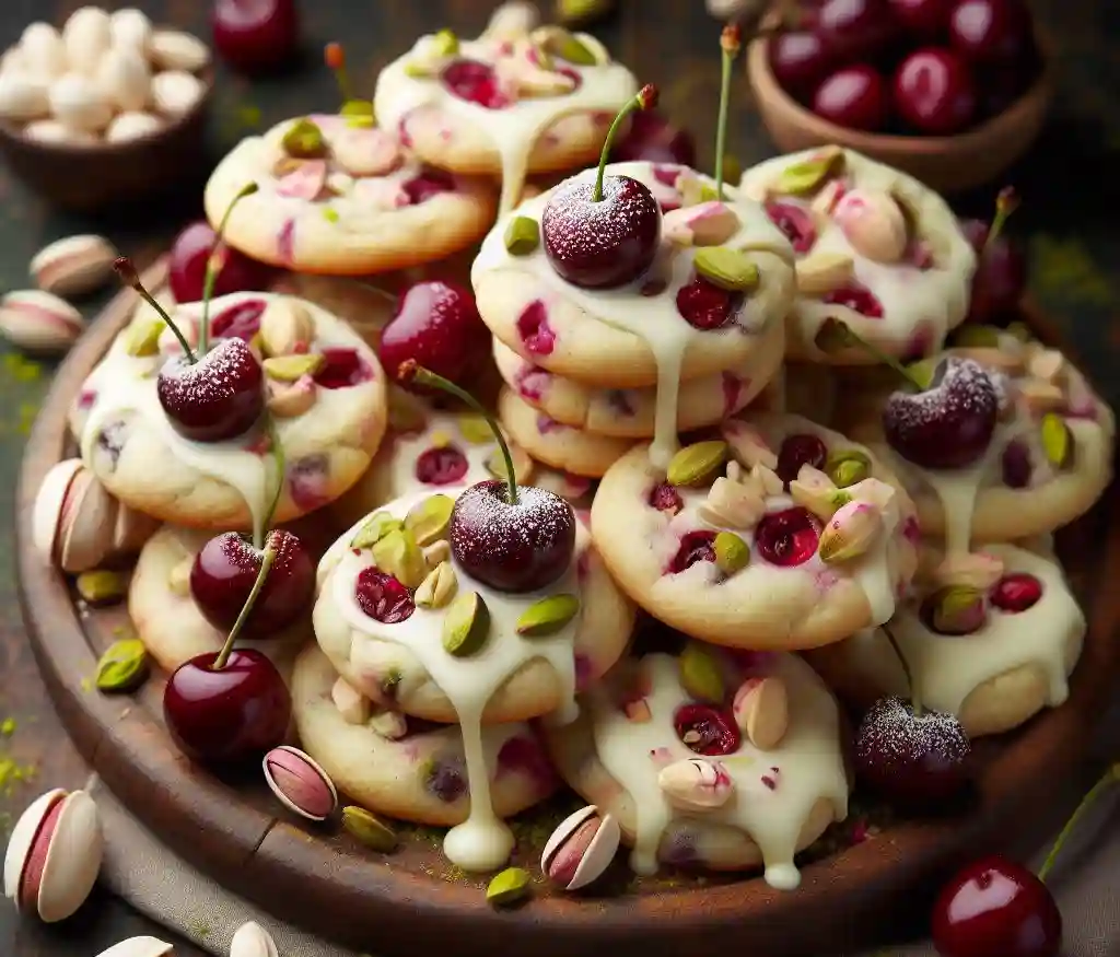 White Chocolate Cherry Pistachio Cookies Recipe: A Delicious Treat