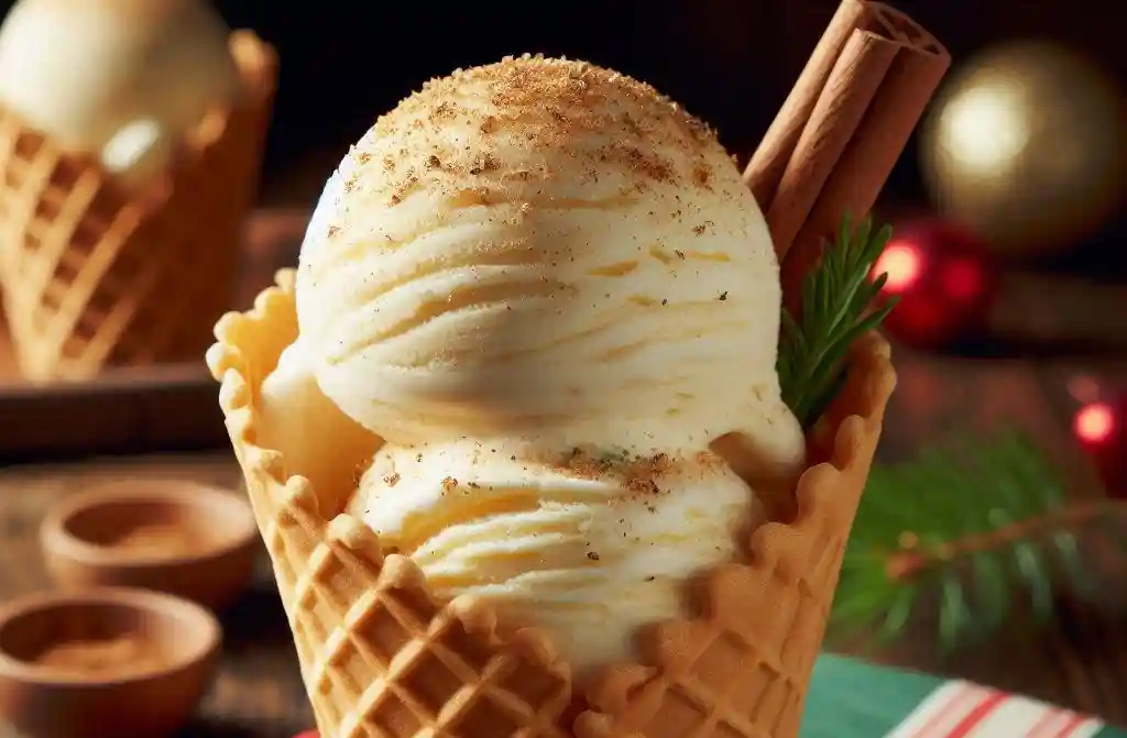 Eggnog Ice Cream Recipe: A Creamy Homemade Delight