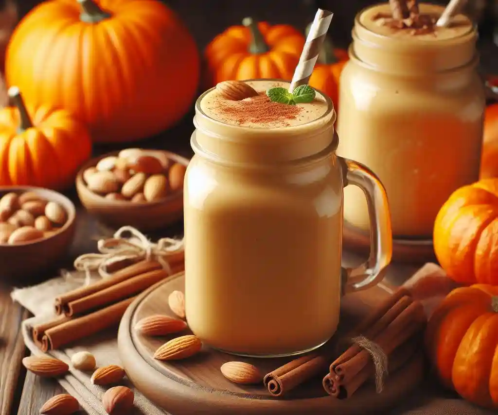 Vegan Pumpkin Spice Protein Smoothie Recipe - A Delicious and Healthy treat