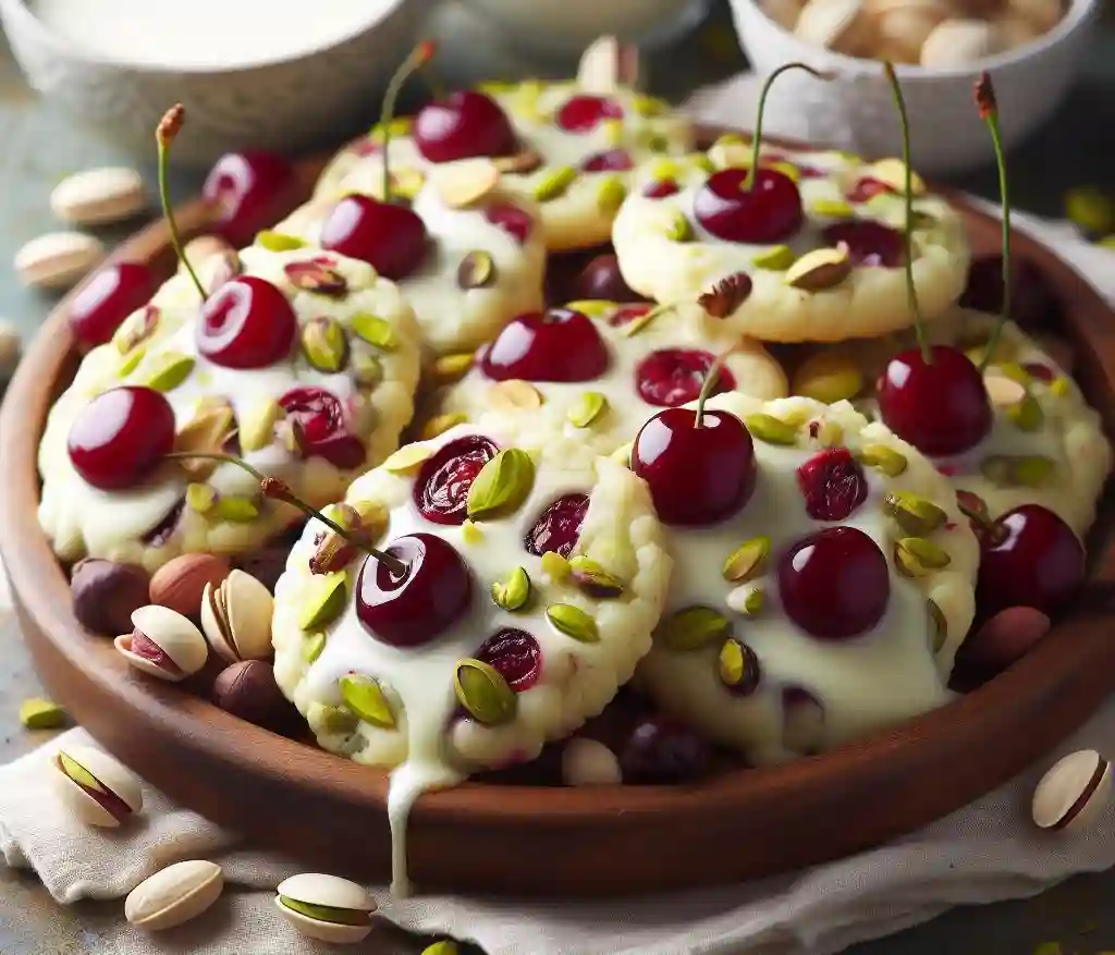 White Chocolate Cherry Pistachio Cookies Recipe: A Delicious Treat