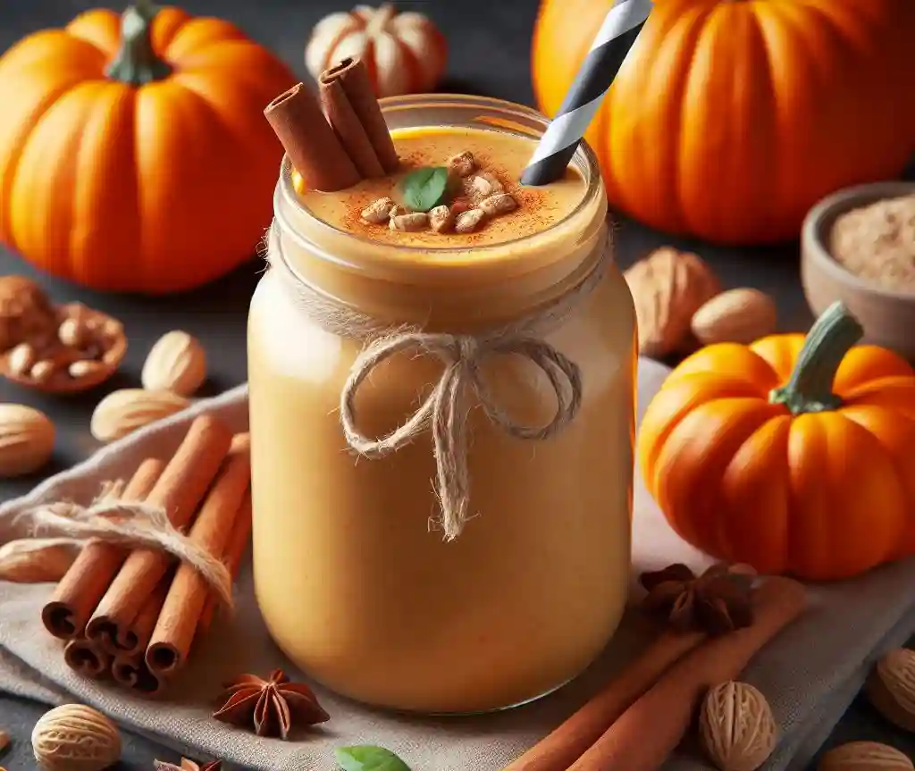 Vegan Pumpkin Spice Protein Smoothie Recipe - A Delicious and Healthy treat