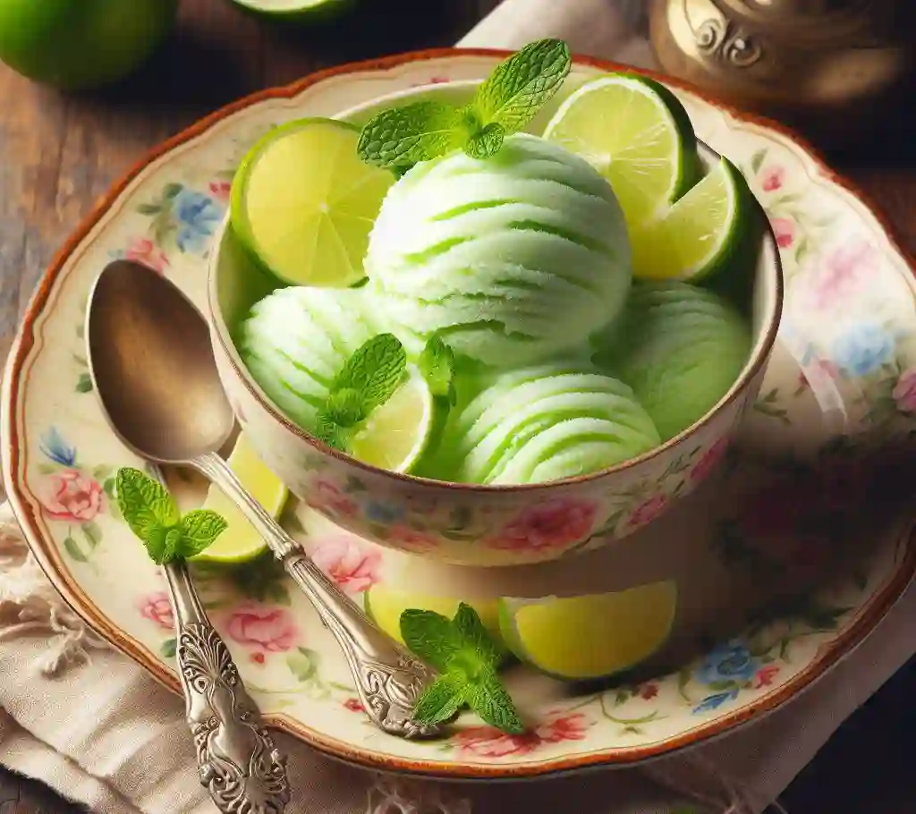 Lime Sherbet Recipe: A Refreshing and Zesty Treat