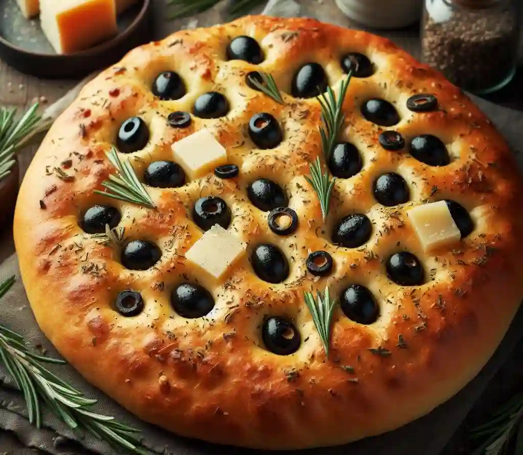 Black Olive Parmesan Focaccia Recipe: A Delicious Italian-Inspired Bread