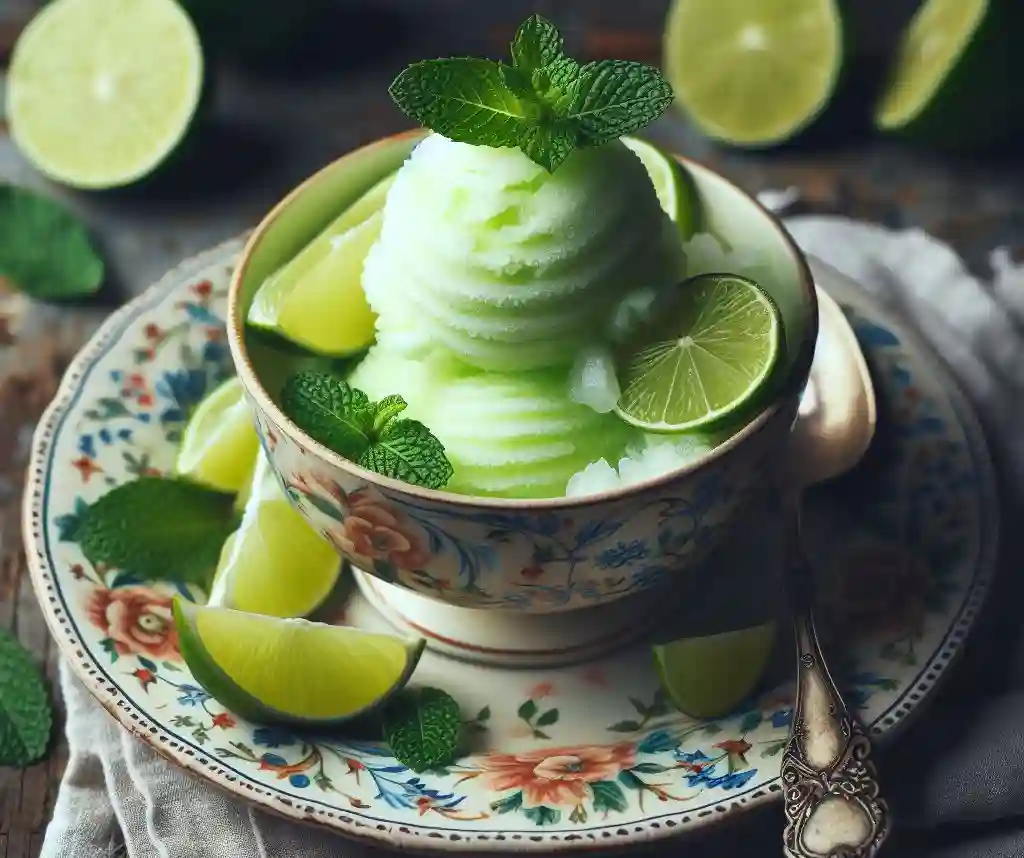 Lime Sherbet Recipe: A Refreshing and Zesty Treat