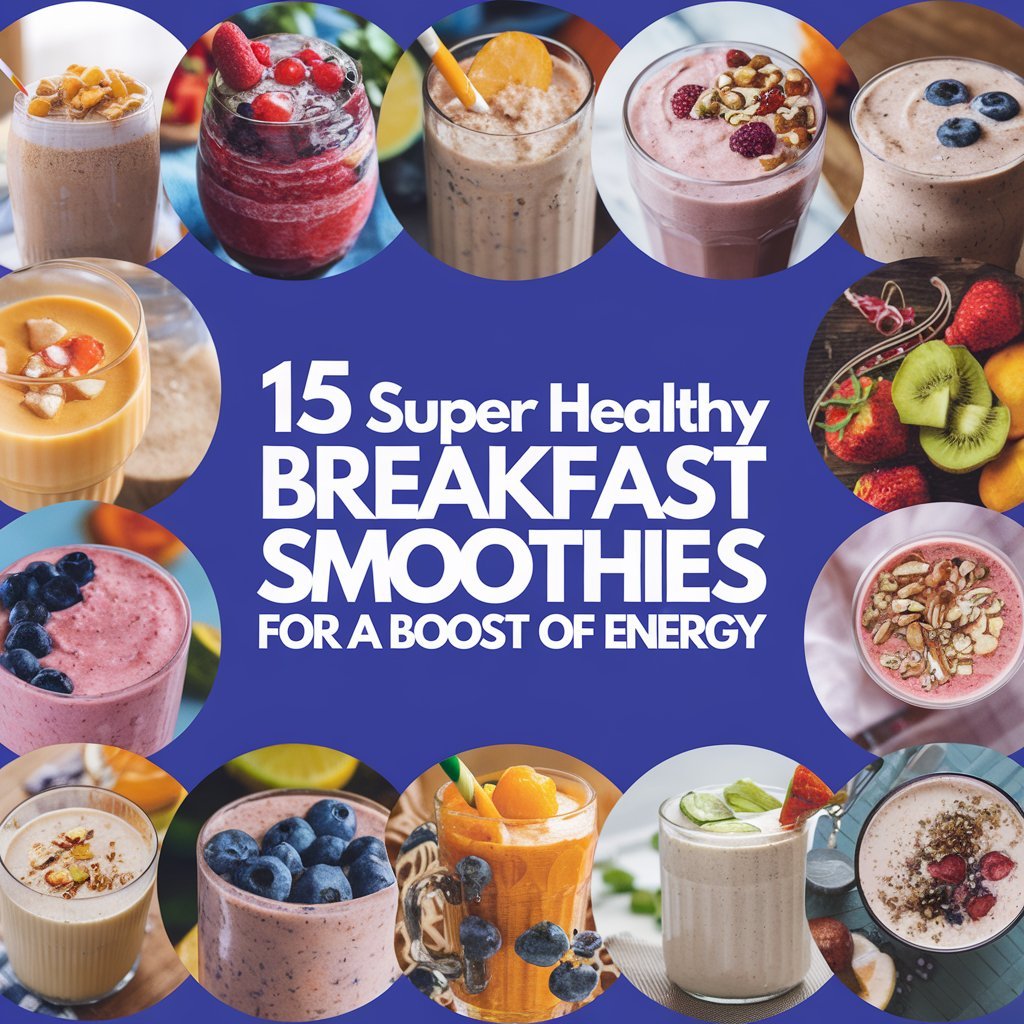 15 Super Healthy Breakfast Smoothies for a Boost of Energy in 2025