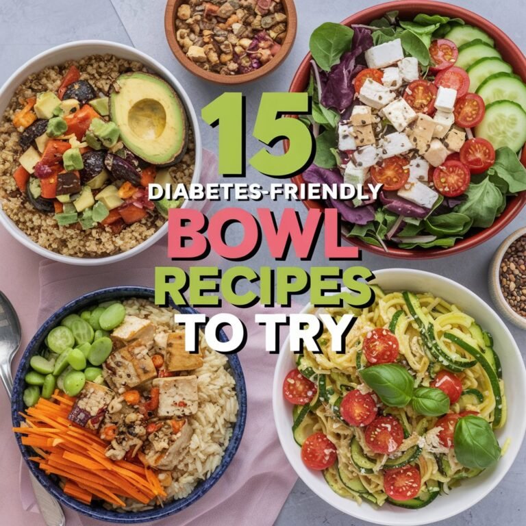 15 Diabetes-Friendly Bowl Recipes to Try in 2024