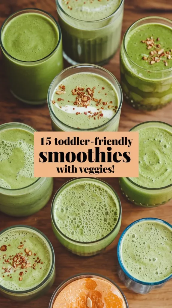 15 Toddler-Friendly Smoothies With Hidden Veggies in 2025