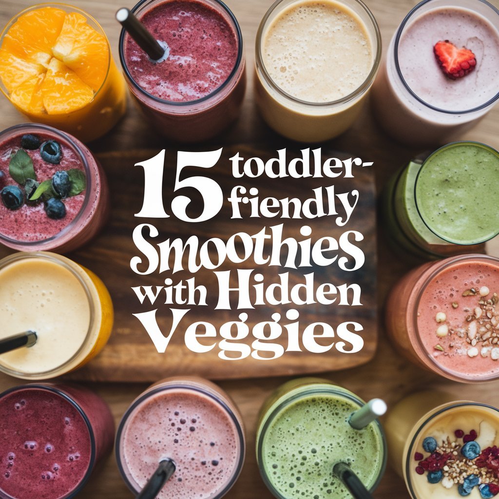 15 Toddler-Friendly Smoothies With Hidden Veggies in 2025