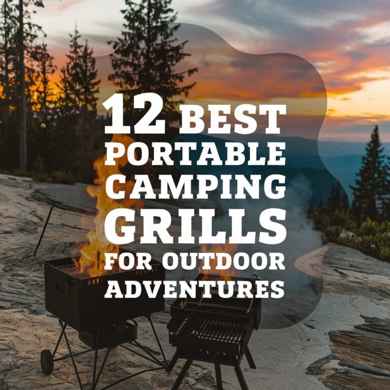 12 Best Portable Camping Grills for Outdoor Adventures