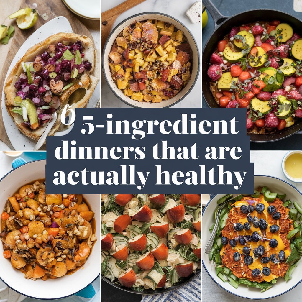 15 5-Ingredient Dinners That Are Actually Healthy in 2025