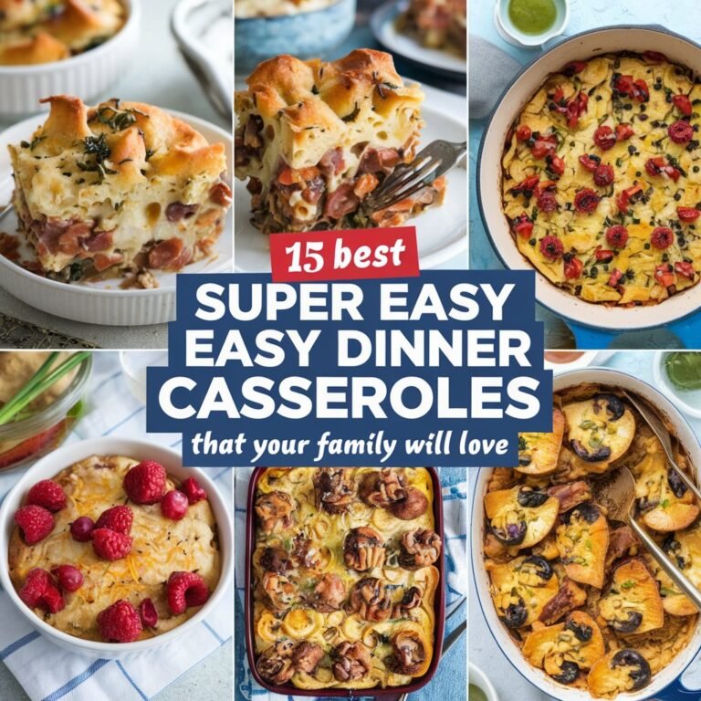 15 Super Easy Dinner Casseroles That Your Family Will Love in 2024