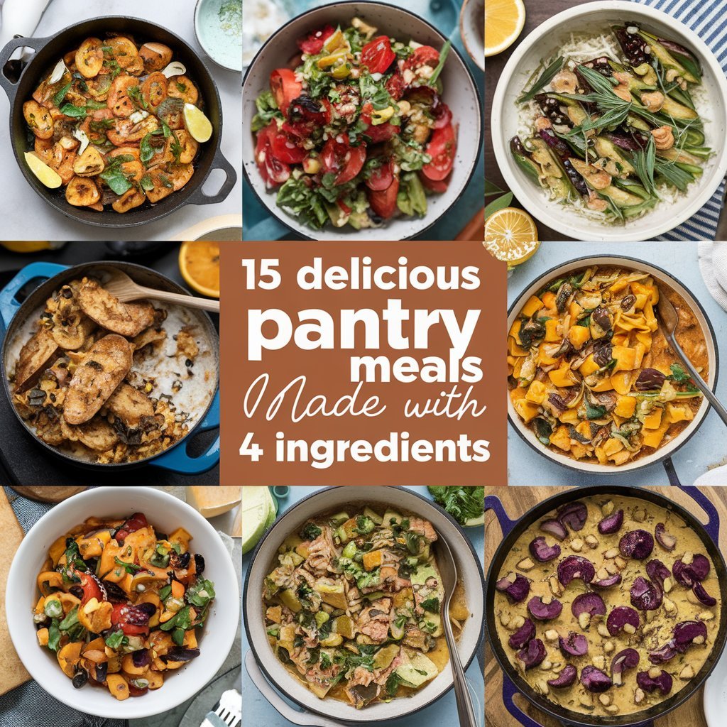 15 Delicious Pantry Meals Made with 4 Ingredients in 2024