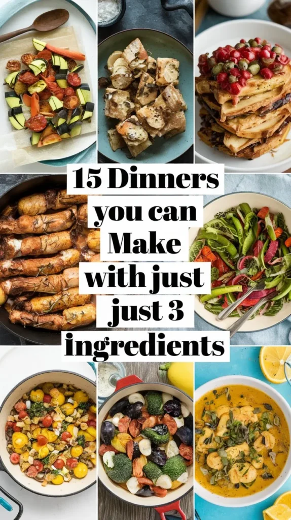 15 Impossibly Easy Dinners With 3 Ingredients in 2024