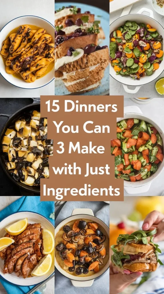 15 Impossibly Easy Dinners With 3 Ingredients in 2024