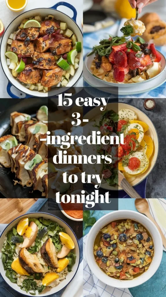 15 Impossibly Easy Dinners With 3 Ingredients in 2024