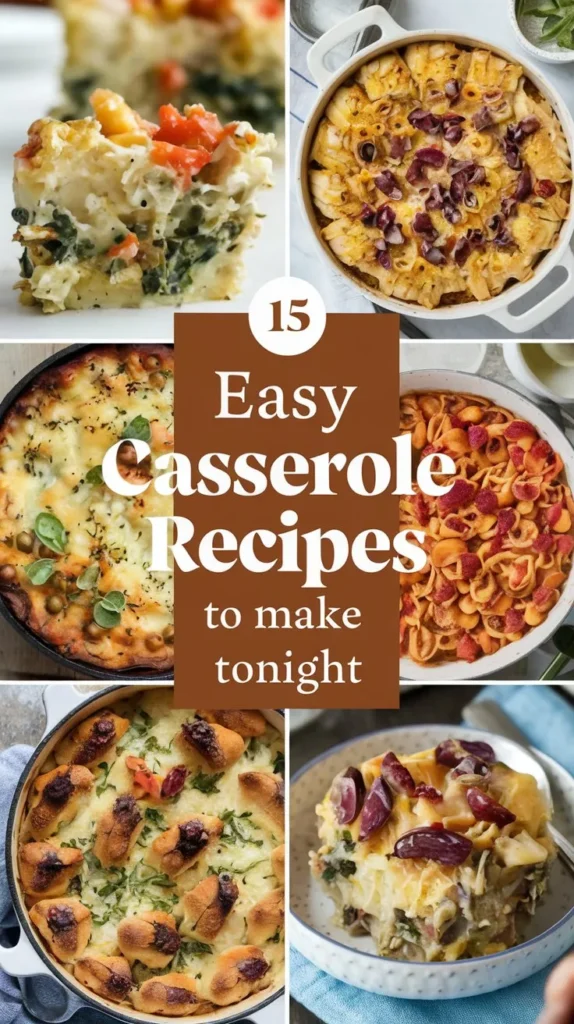 15 Super Easy Dinner Casseroles That Your Family Will Love in 2024