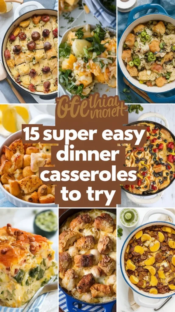 15 Super Easy Dinner Casseroles That Your Family Will Love in 2024