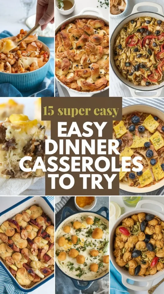 15 Super Easy Dinner Casseroles That Your Family Will Love in 2024