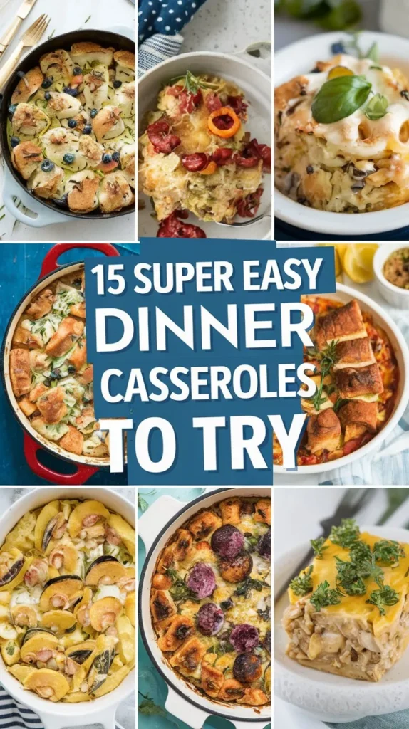 15 Super Easy Dinner Casseroles That Your Family Will Love in 2024