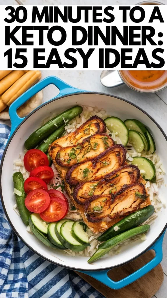 15 Keto Dinner Ideas That Can Be Made in 30 Minutes in 2024 15 Keto Dinner Ideas That Can Be Made in 30 Minutes in 2024