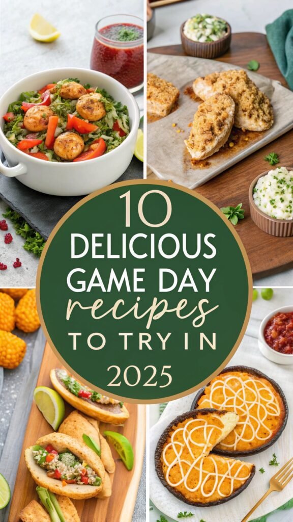 10 Delicious Game Day Recipes to Try in 2025