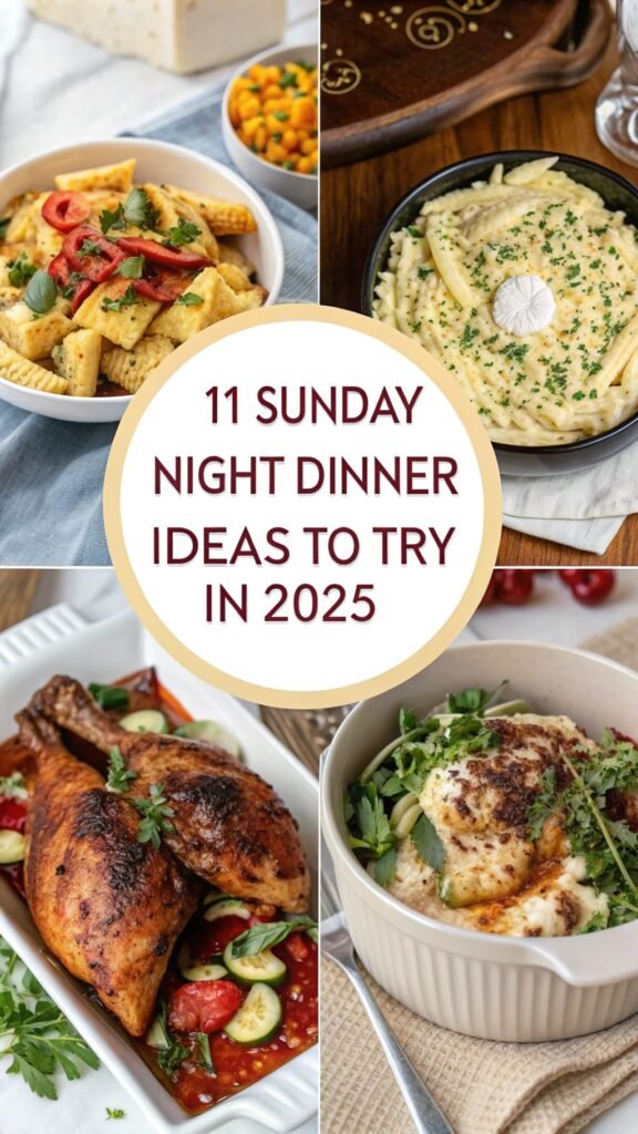 11 Sunday Night Dinner Ideas to Try in 2025