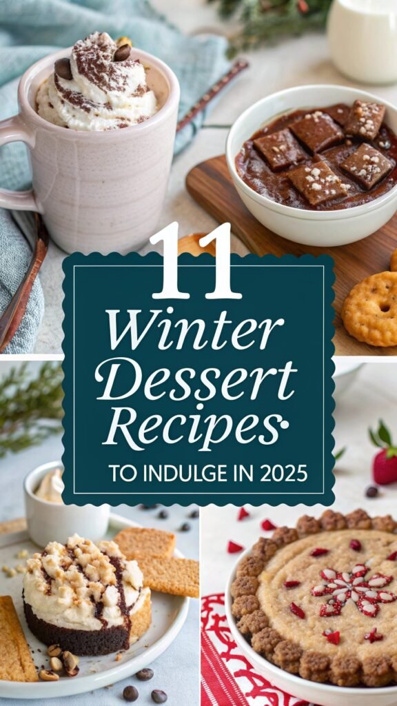 11 Decadent Winter Dessert Recipes to Indulge in 2025